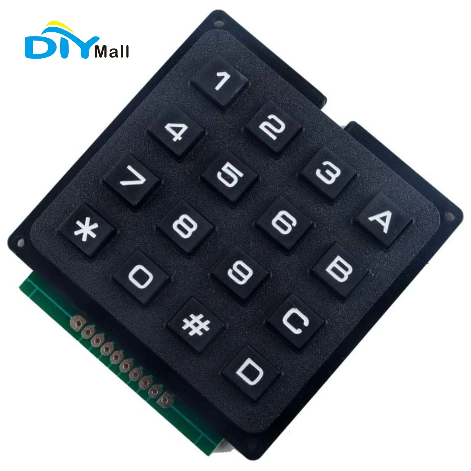 Home Automation Arduino - Tastiera a Membrana 4x4 con 16