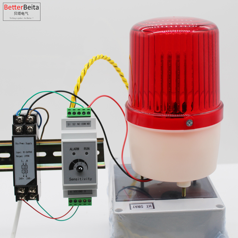 Water Leak Detector Wired - 1 set dispositivo di allarme rilevatore
