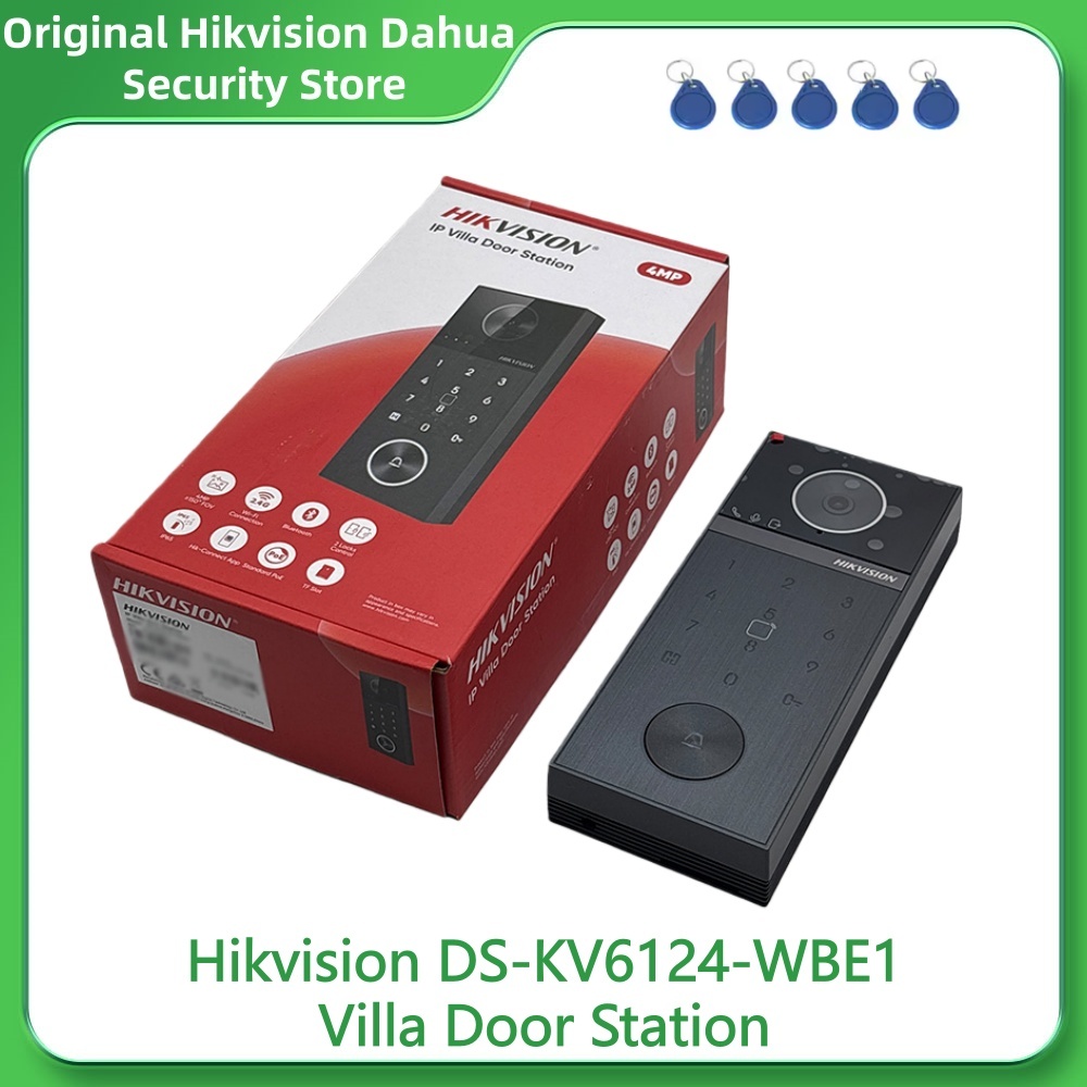 Smart Doorbell Wired - Hikvision DS-KV6124-WBE1 Postazione Esterna per Villa