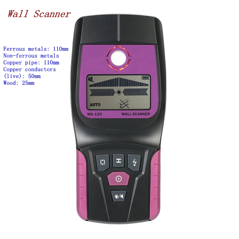 Water Leak Detector Wired - WS120 Scanner da parete rilevatore da