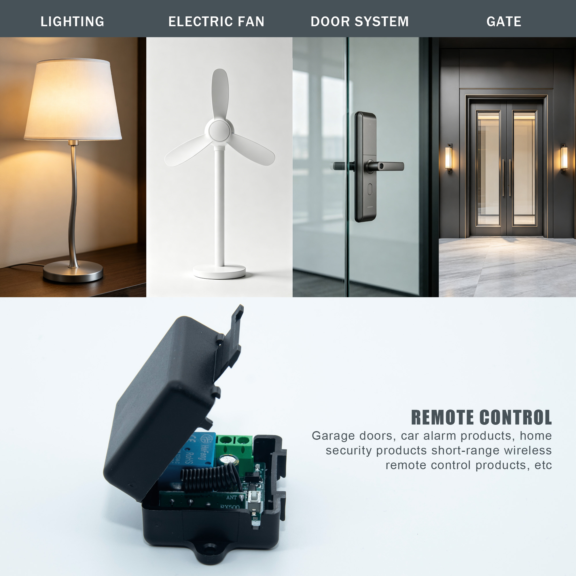 Interruttore Wireless con Tele - 433Mhz Receiver Module recensione e prezzo