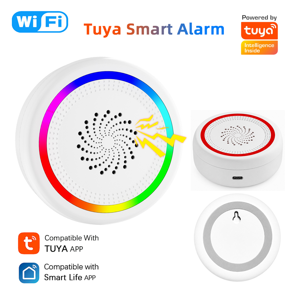 Sirena WiFi Tuya Intelligente  - Home Automation Diy recensione e prezzo