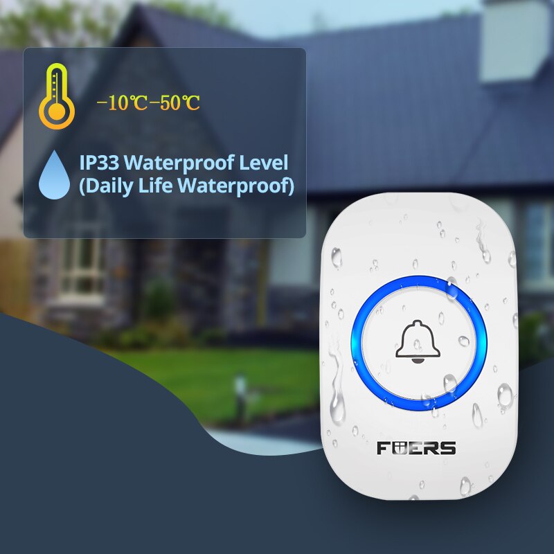 Fuers campanello senza fili ca - Smart Doorbell Wired recensione e prezzo